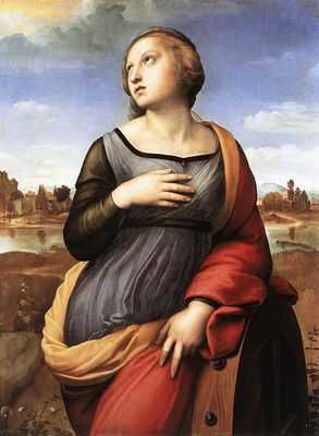 Sainte Catherine, par Raphaël