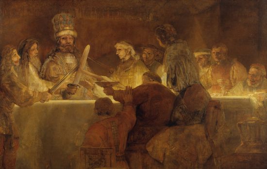 La conspiration des Bataves, par Rembrandt van Rijn