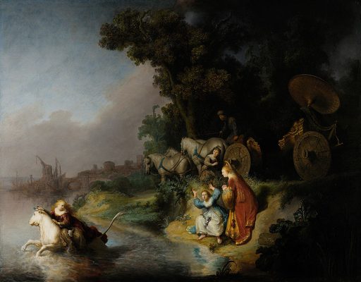 L'enlèvement d'Europe, par Rembrandt van Rijn