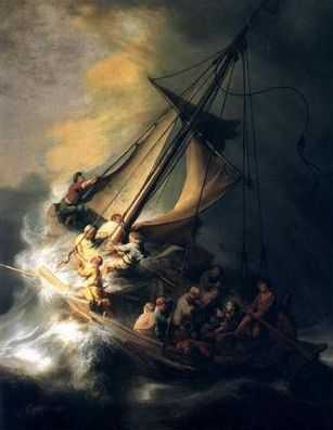 Le Christ dans la tempête, par Rembrandt van Rijn