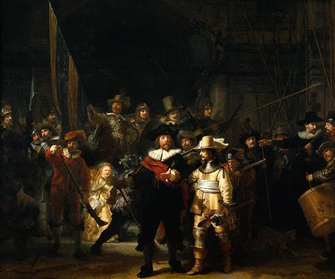 La ronde de nuit, par Rembrandt van Rijn