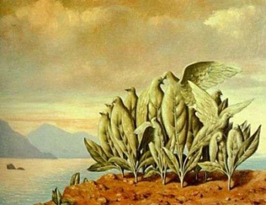 L'île au trésor, par René Magritte