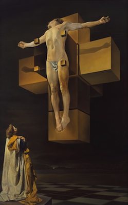 Crucifixion (Corpus Hypercubus), par Salvador Dali