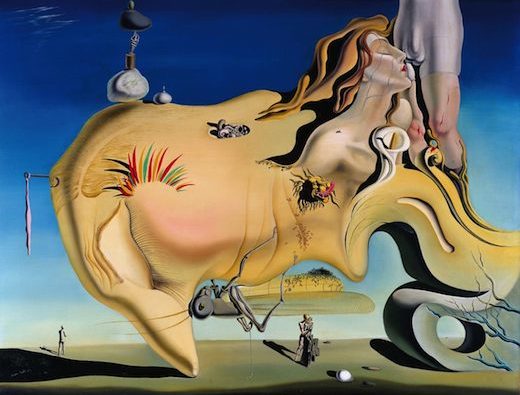 Le grand masturbateur, par Salvador Dali