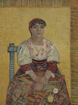 Femme italienne, par Vincent Van Gogh