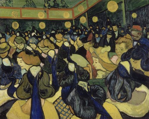 Le bal de Arles, par Vincent Van Gogh