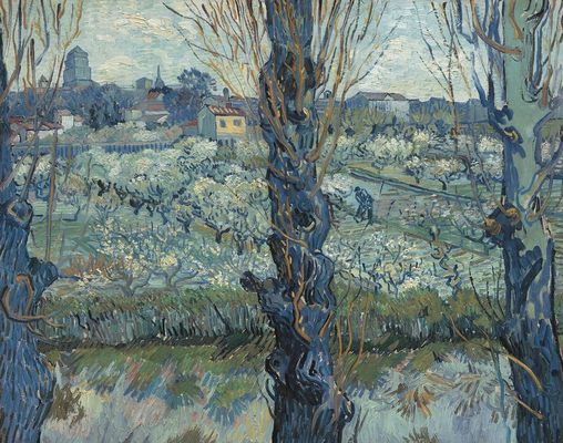 Paysage d'Arles, par Vincent Van Gogh