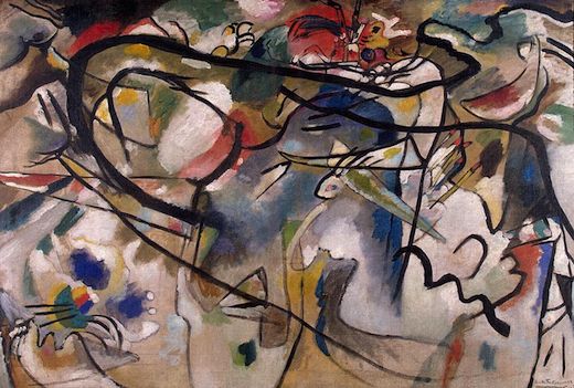 Composition n°5, par Wassily Kandinsky