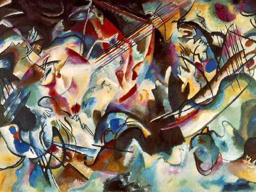 Composition n°6, par Wassily Kandinsky
