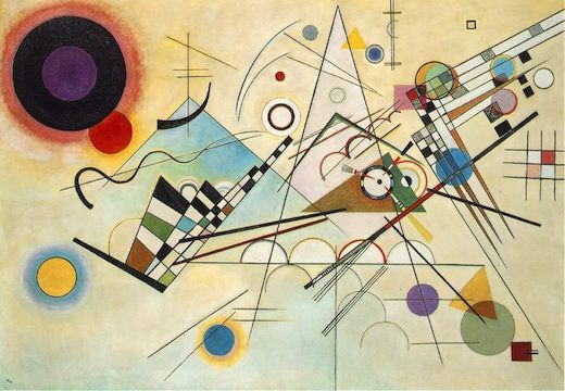 Composition n°8, par Wassily Kandinsky