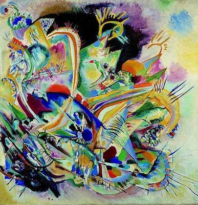 Improvisation n°5, par Wassily Kandinsky