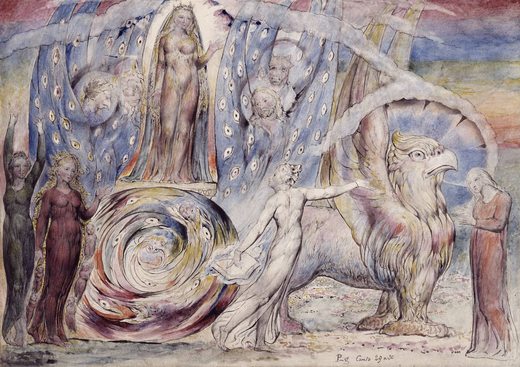 Béatrice & Dante, par William Blake