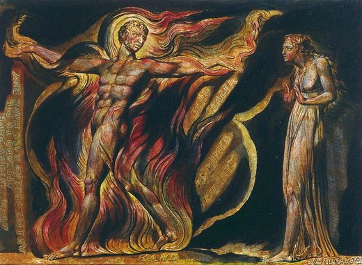 Jérusalem planche n°26, par William Blake