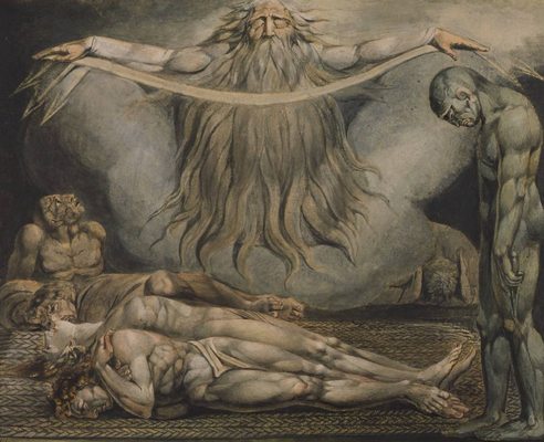 La maison des morts, par William Blake