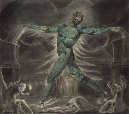 Pestilence, par William Blake