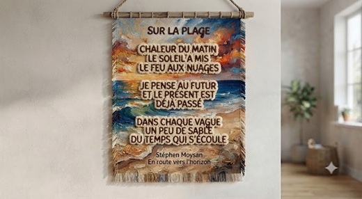 Sur la plage, par Stéphen Moysan