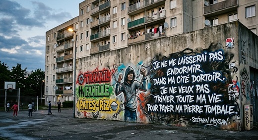 Travail, Famille, Pates riz, par Stéphen Moysan