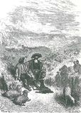 Le Berger et le Roi, Illustration de Gustave Doré des Fables de la Fontaine