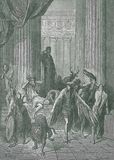 Les Compagnons d'Ulysse, Illustration de Gustave Doré des Fables de la Fontaine