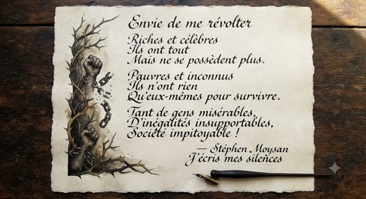 Envie de me révolter