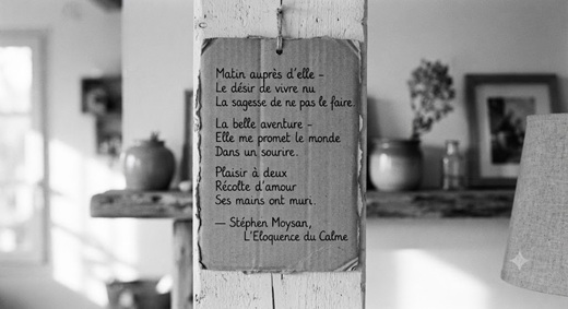 Matin auprès d’elle