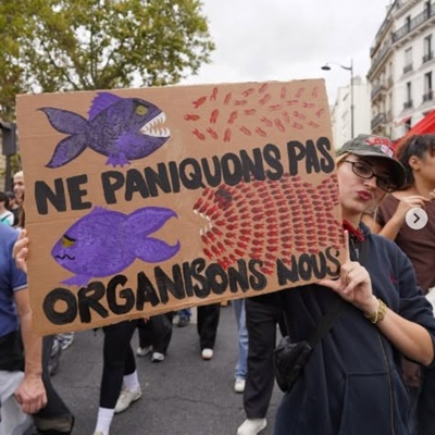 Pancarte manifs de la jeunesse, France