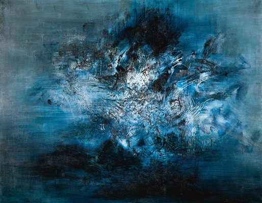 Zao Wou-Ki, Bleu