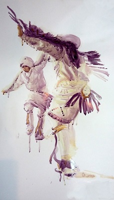 Danses de l'Aigle IV, par Sébastien Ocyan