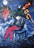 Marc Chagall : Le violoniste bleu Marc Chagall : Le violoniste bleu