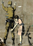 Graph de Banksy contre la guerre