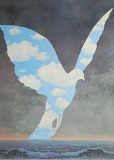 René Magritte : L'oiseau bleu